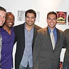 SOLO: The Series - Premiere, 

Amol Shah with Glynn Turner, Randy White, Brian Espinosa, and Simon Kassianides