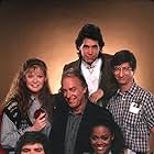 "Head Of The Class" Khrystyne Haje,Daniel Schneider,Howard Hesseman,Robin Givens,Dan Frischman,Brian Robbins 1988 ABC