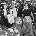 Amy Jo Johnson, Jason Narvy, Paul Schrier, Jon Simanton, and Austin St. John in Turbo: A Power Rangers Movie (1997)