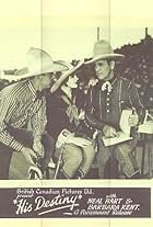 Neal Hart, Barbara Kent, and Charles Wellesley in His Destiny (1928)