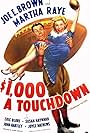 Joe E. Brown and Martha Raye in $1000 a Touchdown (1939)