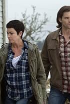 Jared Padalecki and Kim Rhodes in Supernatural (2005)