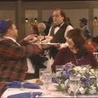John Goodman, Roseanne Barr, and Lennie Loftin in Roseanne (1988)