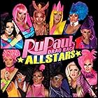 Keith Glen Schubert, Chad Michaels, David Petruschin, Michael Steck, Bryan Watkins, Nina Flowers, Jujubee, Braden Chapman, Gabriel Burgos Ortiz, Alexis Mateo, Manila Luzon, and Latrice Royale in RuPaul's Drag Race All Stars (2012)