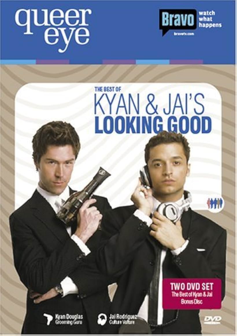 Jai Rodriguez and Kyan Douglas in Queer Eye (2003)