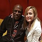 Cali with Louis Gossett, Jr. @ THE BOOK OF NEGROES Premiere. Pacific Design Center 2015