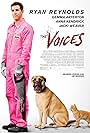 Ryan Reynolds, Hamish, and Cairo in The Voices (2014)