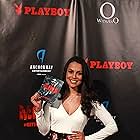 Playboy Playmate of the Year 2013 Raquel Pomplun shows off Muck on the  Red Carpet