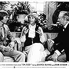 John Denver, Carl Reiner, and Dinah Shore in Oh, God! (1977)
