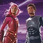 Taylor Lautner and Taylor Dooley in The Adventures of Sharkboy and Lavagirl 3-D (2005)