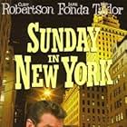 Jane Fonda and Rod Taylor in Sunday in New York (1963)