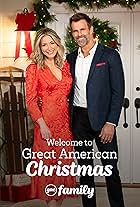 Debbie Matenopoulos and Cameron Mathison in Welcome to Great American Christmas (2021)