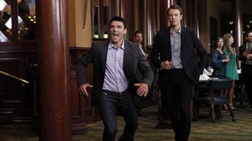 Frank Grillo and Luke Mably in The Gates (2010)