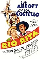 Bud Abbott, John Carroll, Lou Costello, and Kathryn Grayson in Rio Rita (1942)