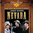 Robert Mitchum, Anne Jeffreys, and Alan Ward in Nevada (1944)