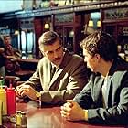 George Clooney and Sam Rockwell in Confessions of a Dangerous Mind (2002)