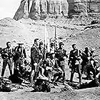 Henry Fonda, John Wayne, Pedro Armendáriz, Ward Bond, Dick Foran, Victor McLaglen, George O'Brien, and Jack Pennick in Fort Apache (1948)