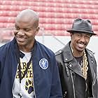 Nick Cannon and Leonard Roberts in Drumline: A New Beat (2014)