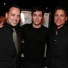 Rob Lowe, Adam Brody, and David O. Sacks at an event for Thank You for Smoking (2005)