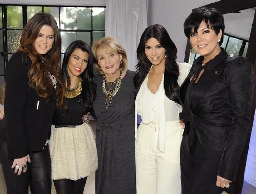 Barbara Walters, Kris Jenner, Kourtney Kardashian, Kim Kardashian, and Khloé Kardashian in The Barbara Walters Summer Special (1976)