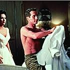 Paul Newman and Elizabeth Taylor in Cat on a Hot Tin Roof (1958)