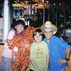 Taylor Dooley, Marc Musso, and Taylor Lautner at the Wrap Party for The Adventures of Shark Boy and Lava Girl