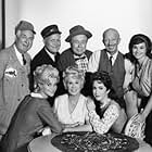 "Petticoat Junction" Smiley Burnette, Gunilla Hutton, Rufe Davis, Bea Benaderet, Edgar Buchanan, Linda Henning, Frank Cady, Lori Saunders circa 1965