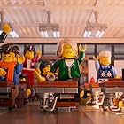 Fred Armisen, Michael Peña, Dave Franco, Zach Woods, Abbi Jacobson, and Kumail Nanjiani in The Lego Ninjago Movie (2017)