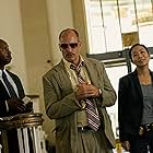 Woody Harrelson, Michelle Ang, and Terence Rosemore in Triple 9 (2016)