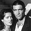 Antonio Banderas and Salma Hayek in Desperado (1995)