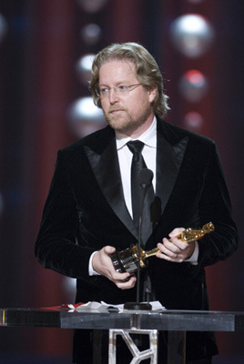 Andrew Stanton accepts the Oscar® for Animated Feature Film for "WALL-E" (Walt Disney) during the live ABC Telecast of the 81st Annual Academy Awards® from the Kodak Theatre, in Hollywood, CA Sunday, February 22, 2009.