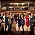 Sarah Bolger, Vanessa Lengies, Adam Campbell, Kate Simses, Blake Lee, Craig Frank, Ginger Gonzaga, Andrew Santino, Alexis Carra, and Adan Canto in Mixology (2013)