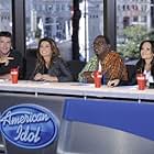 Shania Twain, Simon Cowell, Randy Jackson, and Kara DioGuardi in American Idol (2002)