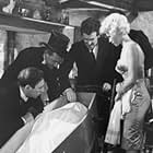 Bernard Bresslaw, George Cole, Vera Day, and Sidney James in Too Many Crooks (1959)