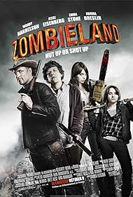 Woody Harrelson, Jesse Eisenberg, Abigail Breslin, and Emma Stone in Zombieland (2009)