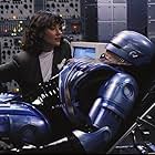 Peter Weller and Belinda Bauer in RoboCop 2 (1990)