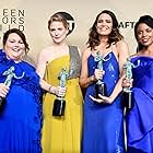 Mandy Moore, Alexandra Breckenridge, Susan Kelechi Watson, and Chrissy Metz in 24th Annual Screen Actors Guild Awards (2018)