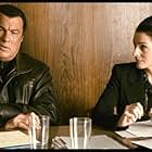 With Steven Seagal on "A Dangerous Man"