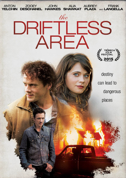 Zooey Deschanel, John Hawkes, and Anton Yelchin in The Driftless Area (2015)