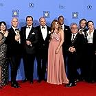 John Travolta, Cuba Gooding Jr., Courtney B. Vance, Scott Alexander, Larry Karaszewski, and Ryan Murphy at an event for The 74th Annual Golden Globe Awards 2017 (2017)