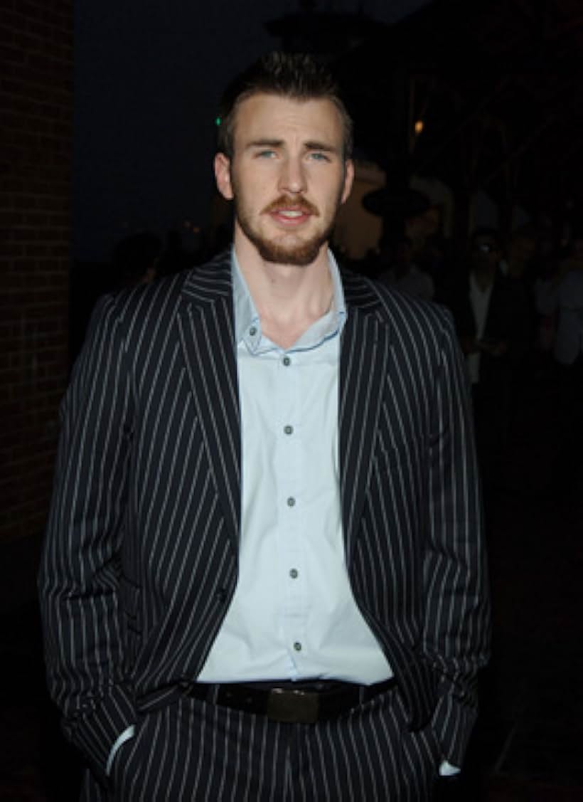 Chris Evans at an event for Fantastic Four (2005)