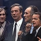 Gérard Depardieu, Yves Montand, Michel Piccoli, and Serge Reggiani in Vincent, François, Paul and the Others (1974)