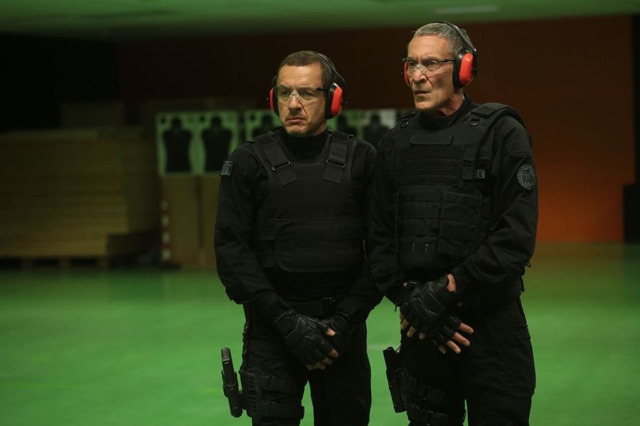 Dany Boon and François Levantal in R.A.I.D. Special Unit (2016)