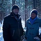 Adrian Holmes, Olunike Adeliyi, and Orion John in A Christmas Horror Story (2015)