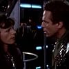 Jeff Conaway and Mira Furlan in Babylon 5 (1993)