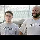 Colton Dunn and Michael Jones in Lazer Team (2015)