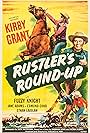 Kirby Grant and Fuzzy Knight in Rustler's Round-Up (1946)