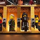 Fred Armisen, Michael Peña, Dave Franco, Zach Woods, Abbi Jacobson, and Kumail Nanjiani in The Lego Ninjago Movie (2017)