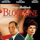 Audrey Hepburn and Ben Gazzara in Bloodline (1979)