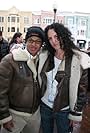 "Leverage" Assoc. Producer Clinton H.Wallace with Amanda Scheer-Demme at The 2006 Sundance Film Festival